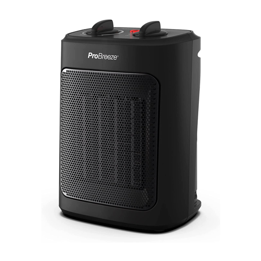 Pro Breeze 2000W Mini Ceramic Fan Heater - Energy Efficient Electric Heater With...